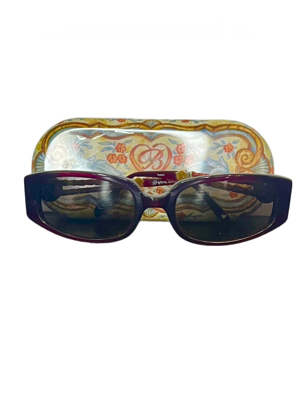Brighton Handmade Sunglasses in Floral Decorative Box